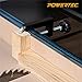 POWERTEC Universal Fence Clamps for Woodworking, Compatible with Table Saw, Miter Saw, Router Table, Drill Press Table, Clamping Square, Woodworking Clamps with 3/8
