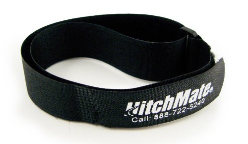 Heininger HitchMate 4086 QuickCinch Black 21" Hook and Loop Soft Strap, (Pack of 25)