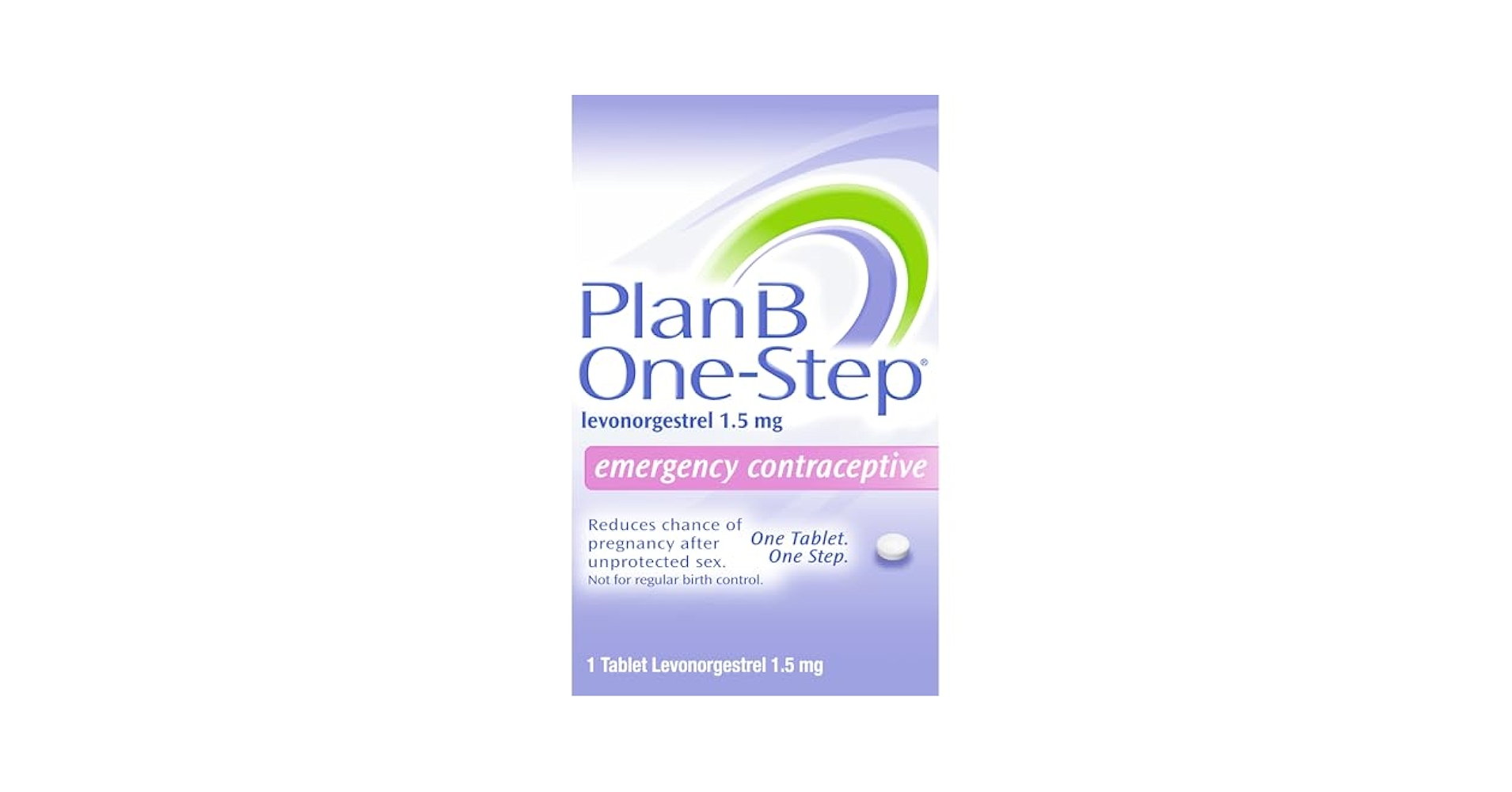 Plan B　タム PlanB One-Step Emergency Contraception, 1 Tablet, 1 dose