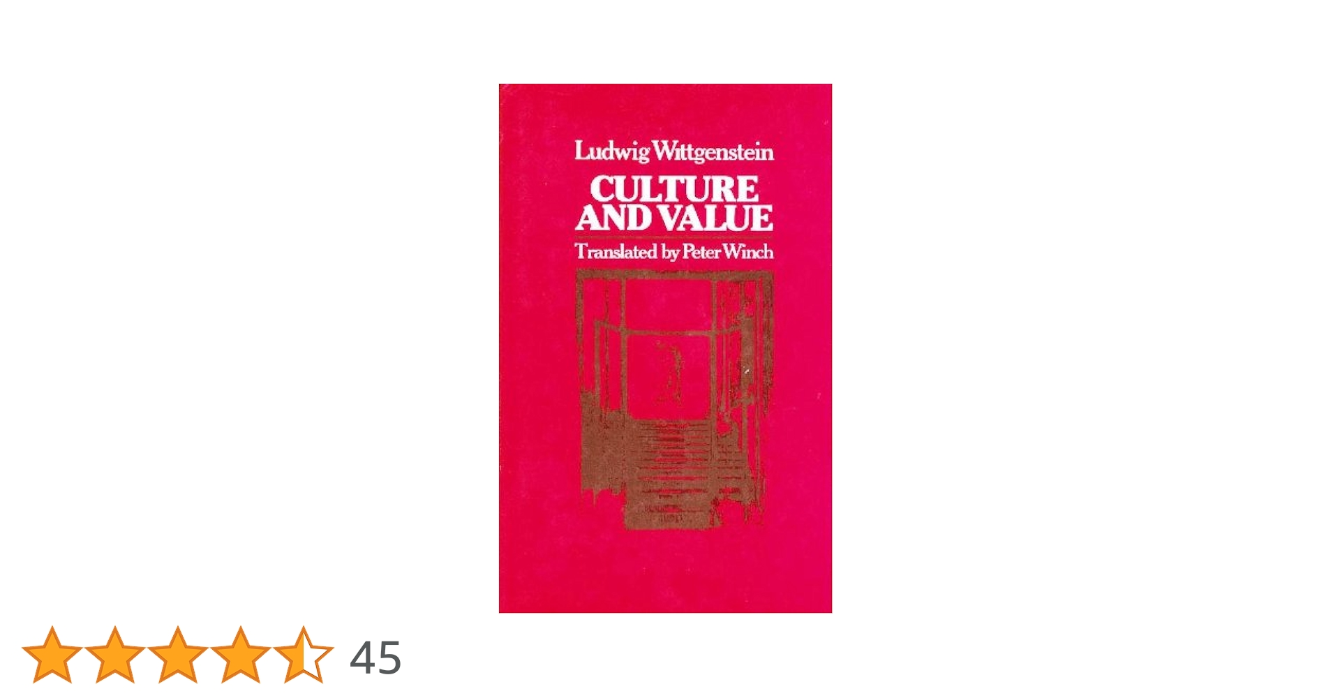 Amazon | Culture and value | Ludwig Wittgenstein | Modern