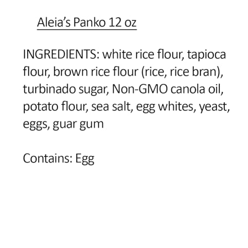 Aleia's Gluten Free Panko Crumbs, Original, 12 Ounce - Thumbnail 3