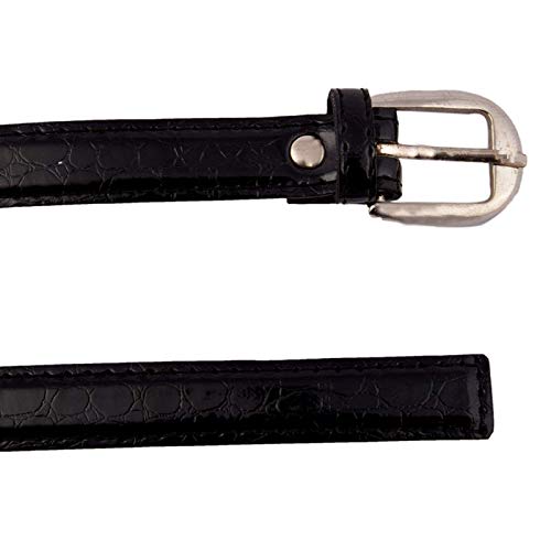 Veteran Women's,Ladies's,Girl's Belt For Jeans, Women's Belt for Dresses Casual/Formal 3 Belt Combo Free Size (26-36)(Black,Brown & White-032) 3