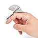 BH SUPPLIES Healthy Hands Stainless Steel Finger Joint Goniometer - Measure Range of Motion - Small 3.5 inches