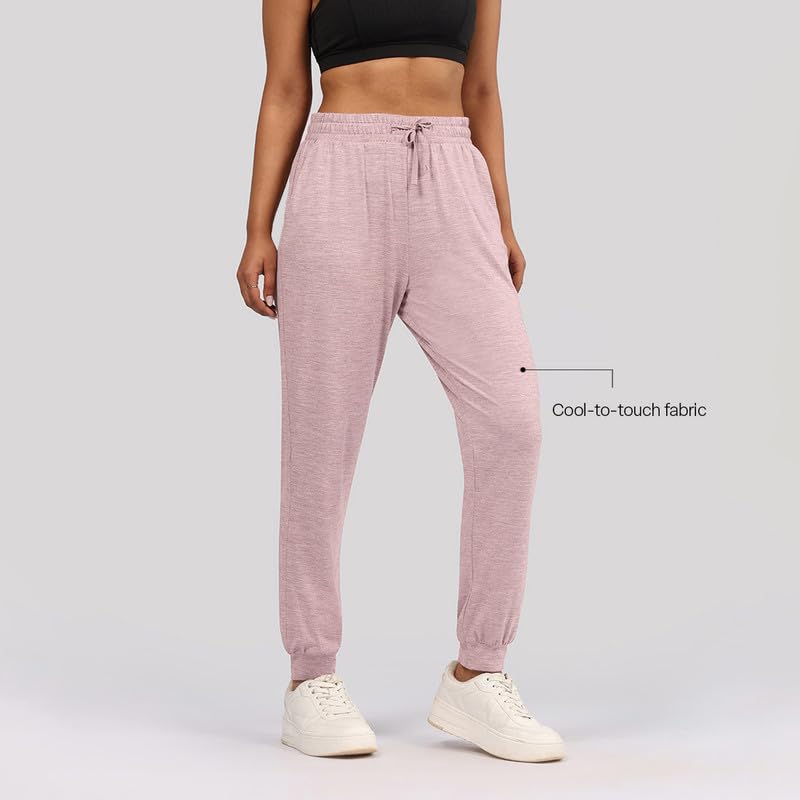 Image of BlissClub AirMelt Joggers | Cuffed Bottom Hem | Classic Joggers Design | Adjustable Drawcord | 2 Roomy Pockets | Cool-to-Touch Fabric | Weightless