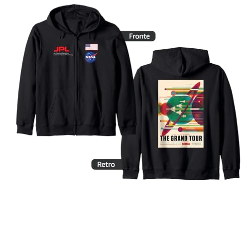 NASA JPL The Grand Tour Space Travel Poster