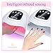 Imagen de TIEOAXFT Lámpara de Secado de uñas de Alta Potencia Sun X15 MAX for uñas de Gel