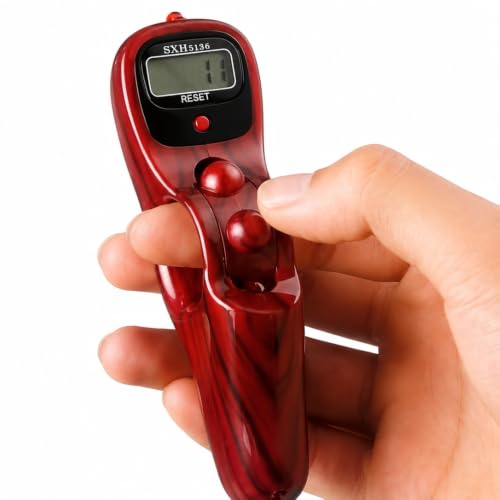 Image of Digital Tally Counter naam jap Counter Finger Counter for Pooja Meditation Prayer Japa Mala (Digital Tasbih)