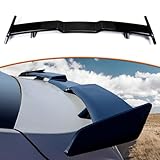 Rear Spoiler Wing Compatible with 2018 2019 2020 2021 2022 2023 2024 8th Gen Camry,TRD Style ABS Material Rear Trunk Spoiler Wing,Glossy Black