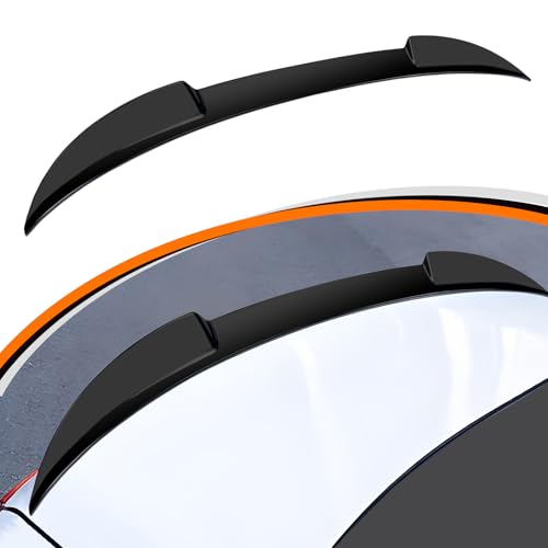 Rear Trunk Spoiler Wing Compatible with Honda Accord 11th 2023 2024 Painted Glossy Black Car Rear Spoiler Lip