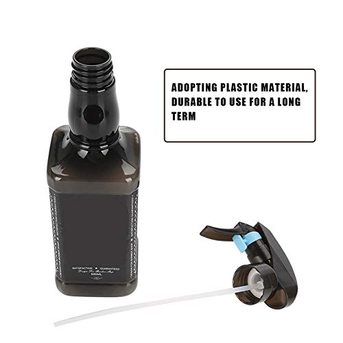 Botella Spray Plástica 500 ml para Peluquería Negra miniatura 7