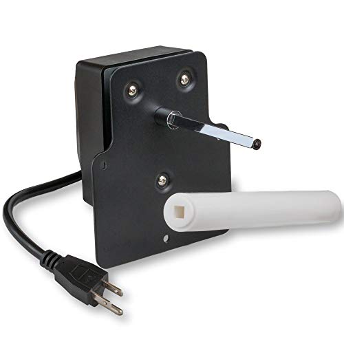 Creative Cuptisserie DIY Motor Kit - Build Your Own Tumbler Turner Machine - Easily Build Multi Cup Turner for Crafts - Comes with Motor, PVC Wand, Mounting Bracket, Screws, 8mm Rotisserie Spit Rod