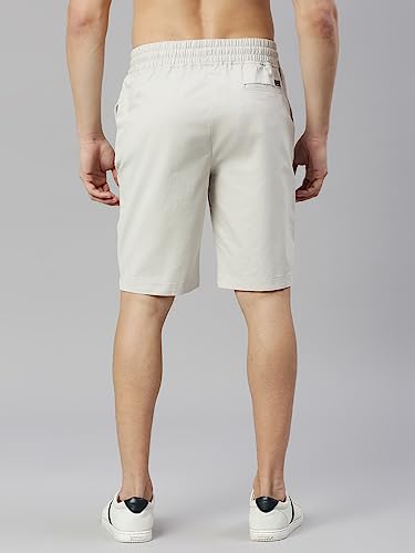Image of Thomas Scott Men's | Solid | Chino Shorts | Regular Fit | Cotton Elastane | Above Knee | Casual Short