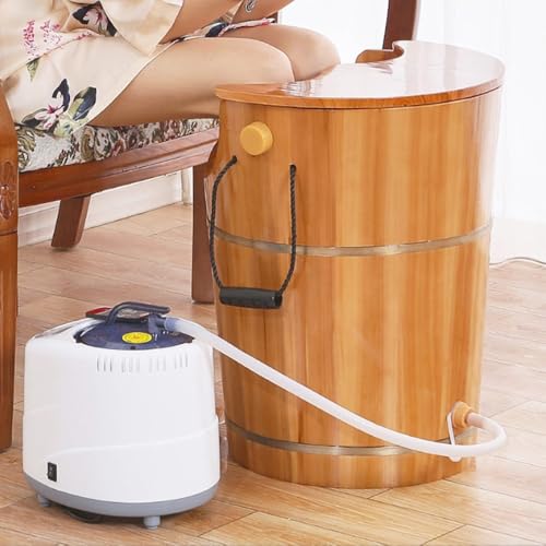 Spa de pies con máquina de vapor y masajeador miniatura 3