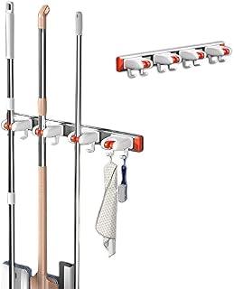 Creata Mop Broom Holders Wall Mount Self adhesive