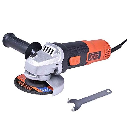 Black Decker Esmerilhadeira, Angular, Potente e Versátil, Ideal para Trabalhos de Corte e Desbaste, Modelo G720, 110V