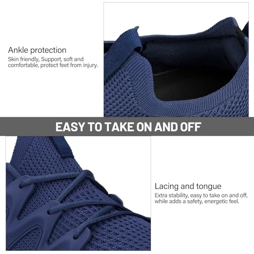Image of Pujcs Women Shoes Lightweight Tennis Shoes Non Slip Gym Workout Shoes Breathable Mesh Walking Womens Sneakers
