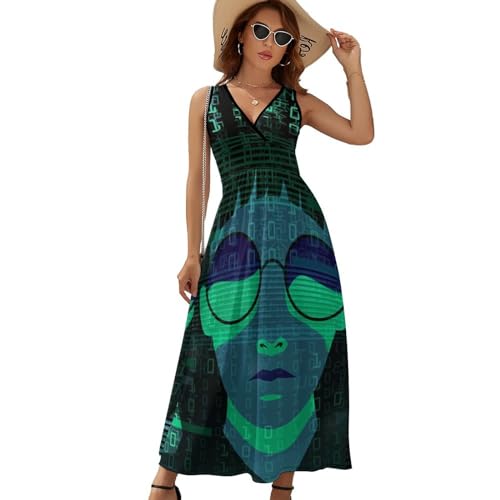 Robe maxi décontractée légère pour affronter la chaleur de l'été - 6
