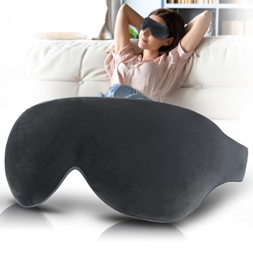 Heated Eye Mask - Dry Eyes Relief, Grey