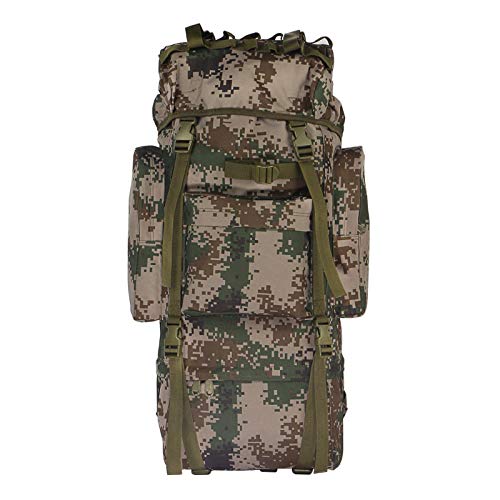 FOCUHUNTER Mochilas 65L Marco Interno a Prueba de Agua con Cubierta para Lluvia con Correa