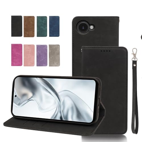 YJKezhan For Nubia S2e / S2R / S2 Lite �p �P�[�X �蒠�^ �X�g���b�v �J�o�[ PU���U�[ �J�[�h���[ ���z�^ �}�O�l�b�g �X�^���h�@�\�t�� 8�F�I�v�V����-2R ��