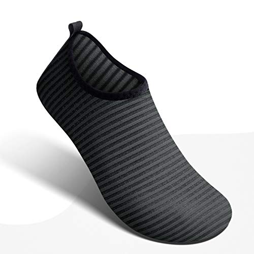 Image of SIMARI Water Shoes for Women Men Swim Aqua Socks Beach Pool Essentials Barefoot Surf River Boat Kayak Sea Yoga Sand Exercise Sport Accessories Breathable Quick-Dry Adult Youth Kid Size SWS001