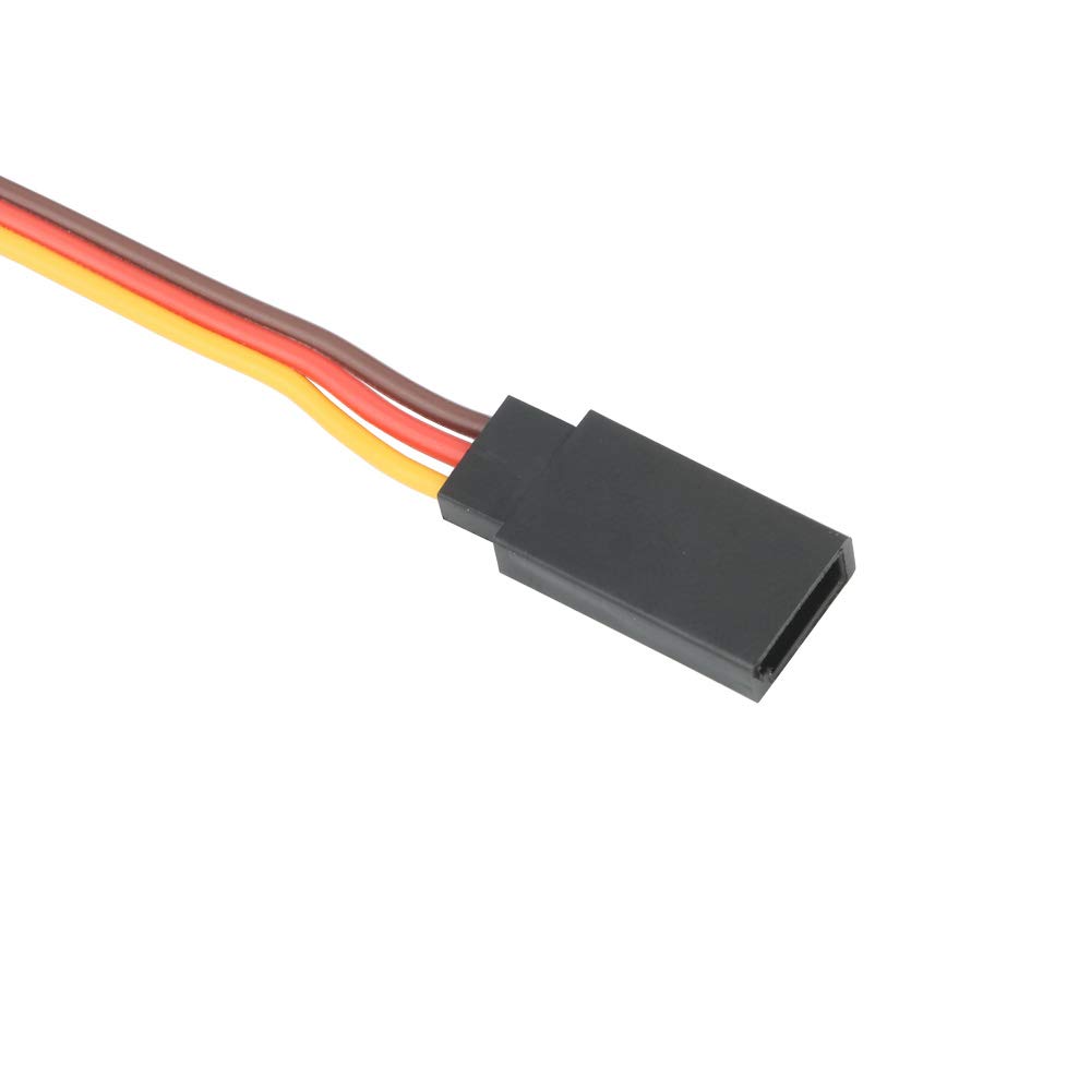 Cable de Extensión Servo 75mm JR para Futaba RC, 6Pcs