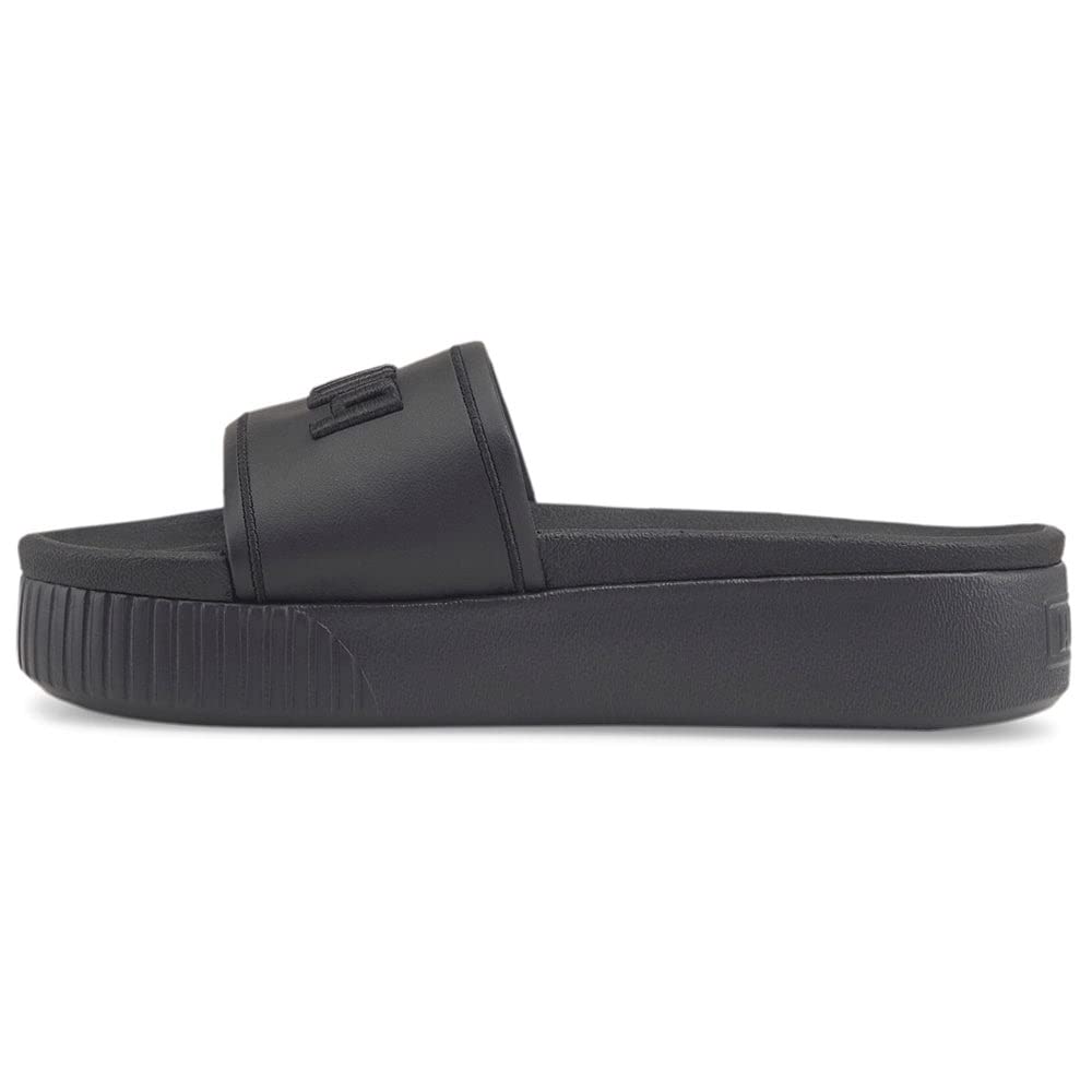 PUMA Platform Slide Sandal Womens Sandal 8 BM US Black | B2B Liquidation
