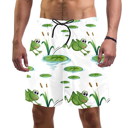 Short de plage HadHfun maillots de bain de vacances hommes à motif
