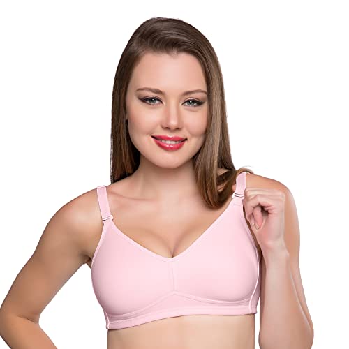 Image of TRYLO Cotton Riza Minimizer Women's Non-Padded Non-Wired Seamless Molded Bra