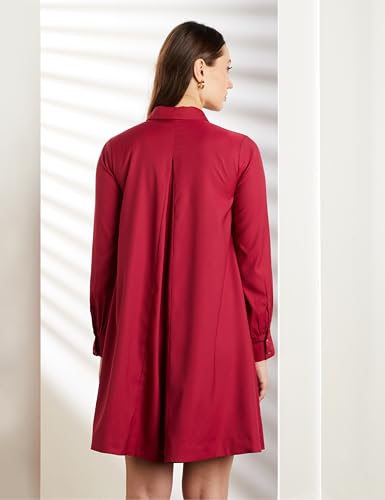 Image of Symbol Premium Women A Line Flared Dress (Knee Length | Desk-to-Dinner) (Available in Plus Sizes)
