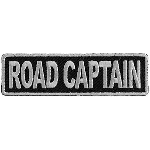 Road Captain Patch, Motorcycle Club Patches for Bikers Cover