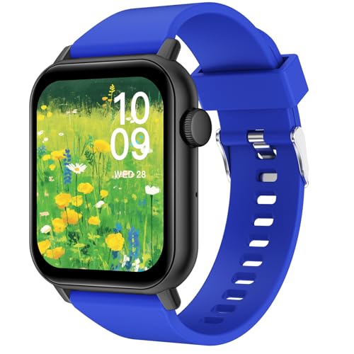 Reloj Inteligente Niño y niña, Smartwatch Niños 3-12 con Podómetro Frecuencia Cardíaca, Monitor de Sueño, IP68 Impermeable, Reloj para Niños Despertador, Música, Audiolibro, Juegos de Rompecabezas
