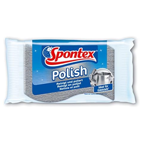 Spontex Polish Edelstahl-Putz - Scheuerschwamm ideal Cover
