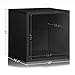 Way Basics Modular Vintage Vinyl Record Storage Blox Cube, Organizer Shelf (Fits 65-70 Album) Black