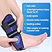 Velpeau Ankle Stabilizer Brace for Sprain, Ligament Injury (Grade 1 to 2), Tendonitis, Adjustable Stirrup Ankle Support Splint for Women and Men,Reversible Left & Right Foots,One Size(Foam Pads, Blue)