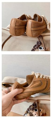 Sneakerina Ballet Sneaker Shoes Leather For Women Girls Flats Cute Casual Lightweight Running Soft - Y2K Retro Non Slip Tennis & Racquet Sport Preppy Elegant Athleisure Trendy Comfortable Walking4