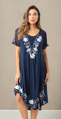 Image of Riviera Sun Short Sleeve Dresses for Women