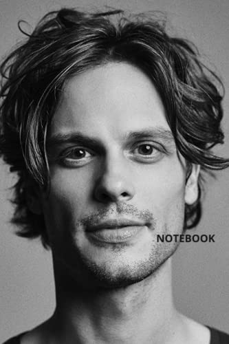 Matthew Gray Gubler : Notebook and Journal Perfect for Birthday gifts and Fan club members: perfectly Lined journal with 110 pages , 6x9 inches