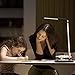 AUKEY LED Desk Lamp,Eye-Caring Table Lamp for Bedroom,8W Dimmable Bedside Lamp with 3 Lighting Modes 5 Brightness Levels,Touch Sensitive Control for Office,Dorm,Living Room
