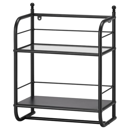 Ikea Froesjoen Wall Shelf Black 90574904