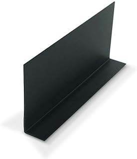 Outwater Plastics 1922-Bk Black 1 Inch X 3 Inch X 1/16 Inch Thick Styrene Angle Plastic Angle Moulding 36 Inch Lengths (Pack of 4)