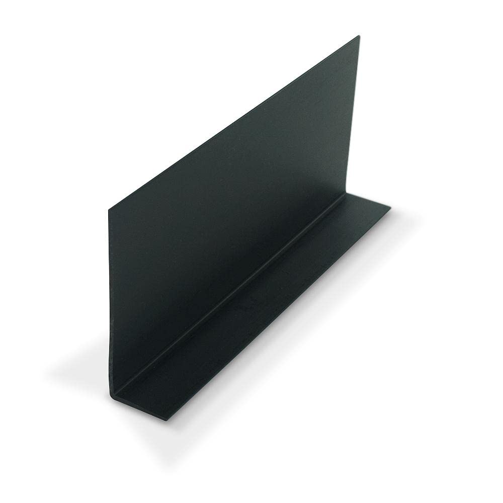 Outwater Plastics 1922-Bk Black 1 Inch X 3 Inch X 1/16 Inch Thick Styrene Angle Plastic Angle Moulding 36 Inch Lengths (Pack of 4)