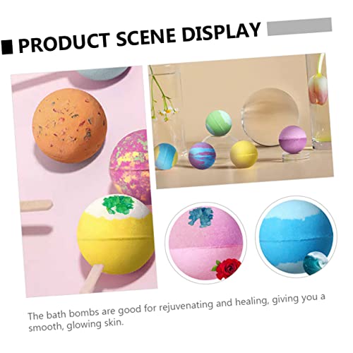 DOITOOL 12 Pçs Bomba De Banho Karité Lavagem Do Corpo Lavagem Corporal Cor Orgânica Banho Para Crian