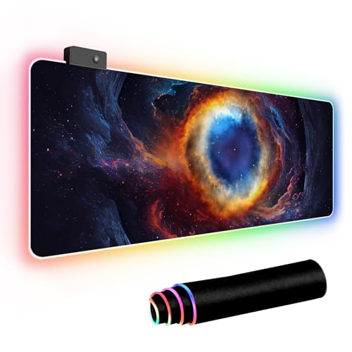 RGB Galaxy Nebula Gaming Mouse Pad