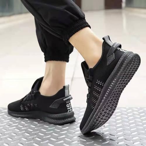 Mens Slip On Walking Shoes Lightweight Breathable Non Slip Running Shoes Comfortable Gym Tennis Athletic Fashion Sneakers for Men4