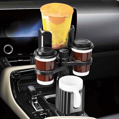 Car cup holder insert de boisson ajustable et extenseur universel - 3