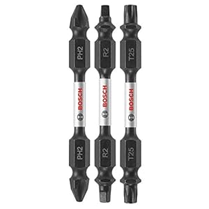 Bosch Impact Tough Beidseitige Aufsätze (3 Stück)