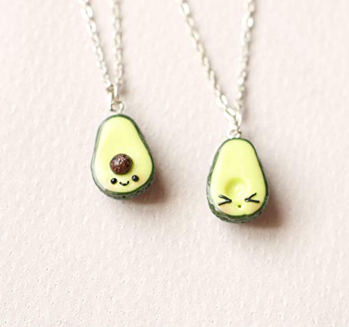avocado friendship necklace