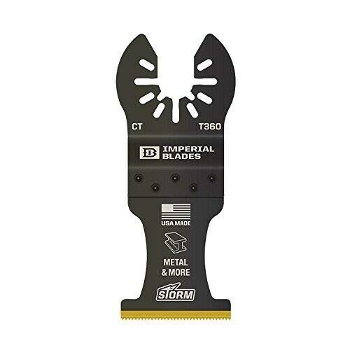 Imperial ONE FIT Universal 1-3/8 In. 24 TPI Titanium STORM Carbide Extreme Oscillat
