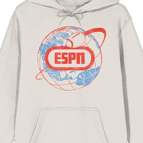 Bioworld ESPN American Internation Basic Cable Adult Sand Long Sleeve Hoodie2